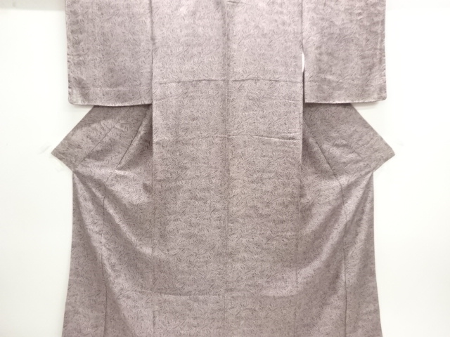 Komon Kimono with Grass-leaf Pattern